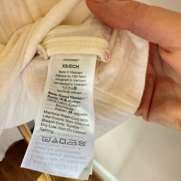 Madewell Lightspun Belted Romper - Picture 5 of 5